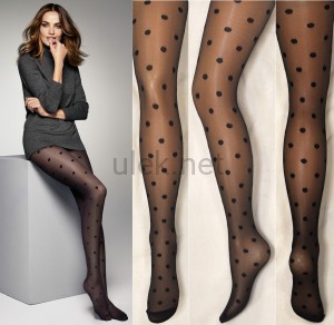 rajstopy w groszki Veneziana LOLA 20 den