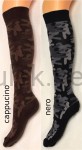 Cotton knee socks Veneziana Nina Army