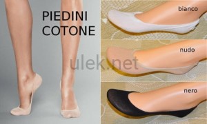 mini footers cotton Veneziana Piedini Cotone