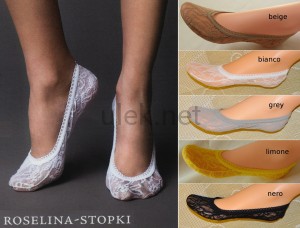 lace mini footers Veneziana Rosellina