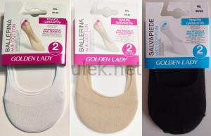 mini stopki Golden Lady BALLERINA with cotton 2 pary